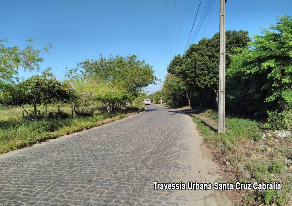 Travessia Urbana Santa Cruz Cabrália - Foto: Secom/Seinfra