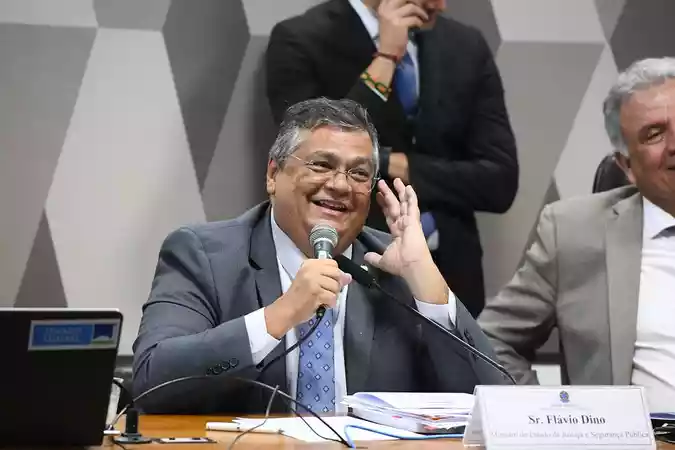 Flávio Dino, Ministro disse ser a favor de concurso para membros do Poder Judiciário- Foto: Marcos Oliveira/Agencia Senado